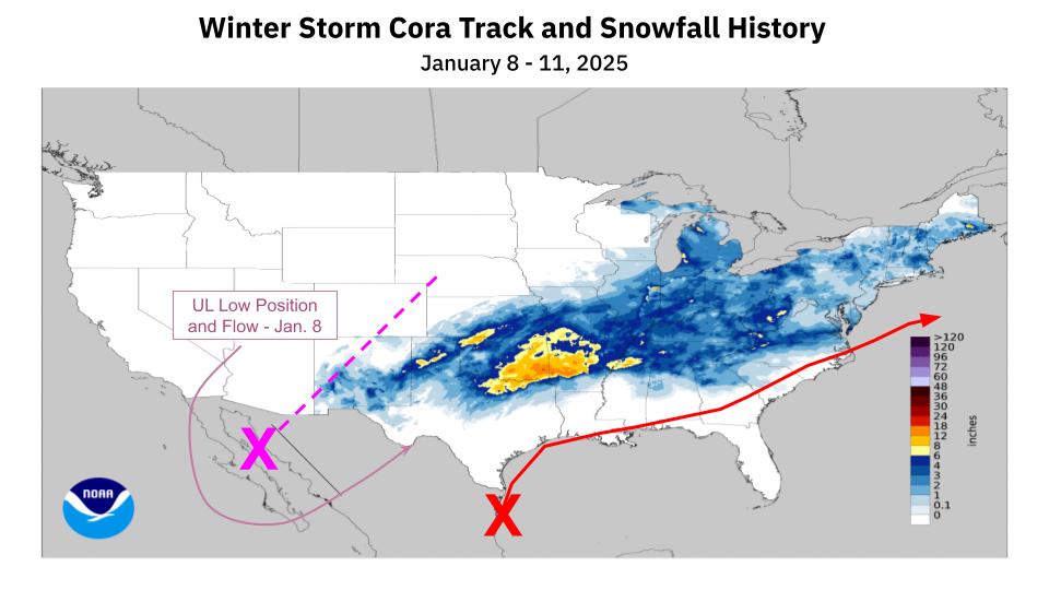 Winter Storm Cora Brings Southern Snow, Ice (RECAP) | Weather.com